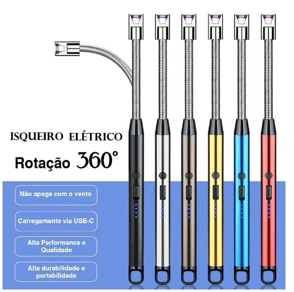Acendedor Elétrico para Fogão Recarregável