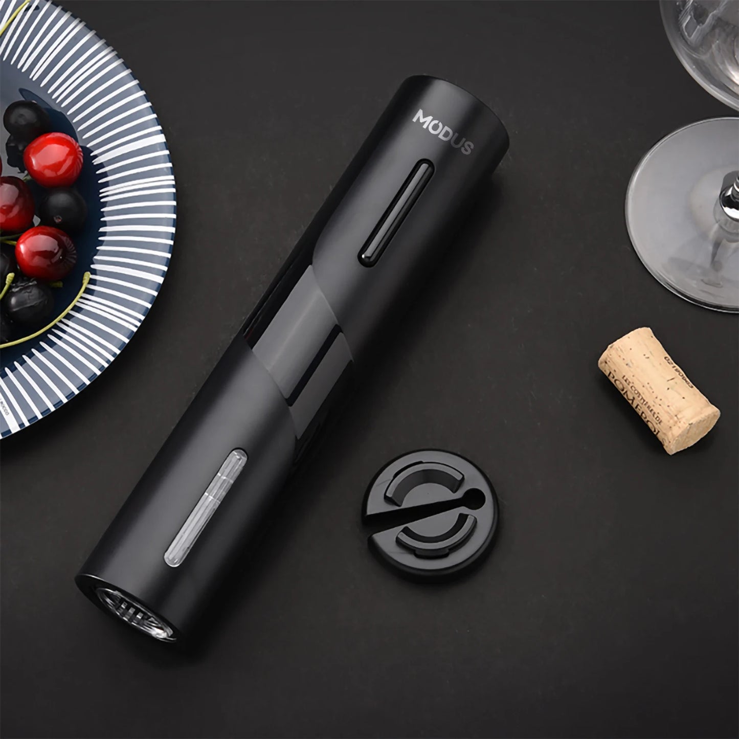 Abridor Elétrico de Vinho Recarregável