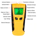 Scanner de Parede - Detector de Cano, Água, Pvc, Madeira, Fio, Metal