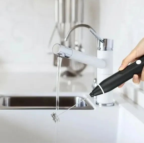 Mixer Batedor Misturador Mixer Elétrico para Bebidas Leite Café Portátil