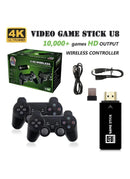 GameBox 4K® 10.000 Jogos Retrô [2 Controle sem Fio]