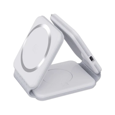 Carregador Dobrável 3 em 1