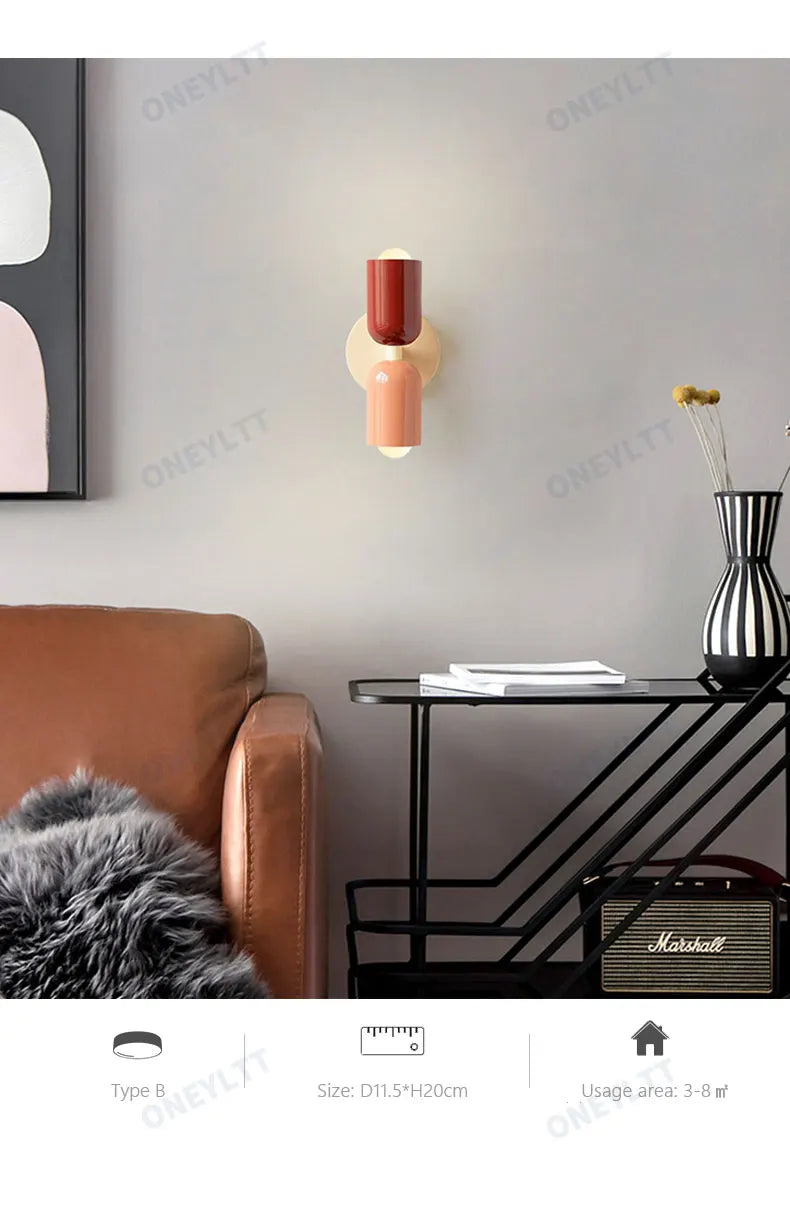 Arandela de Parede Minimalista