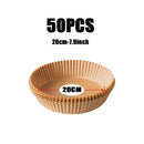 Forro de Papel Protetor Antiaderente para Air Fryer