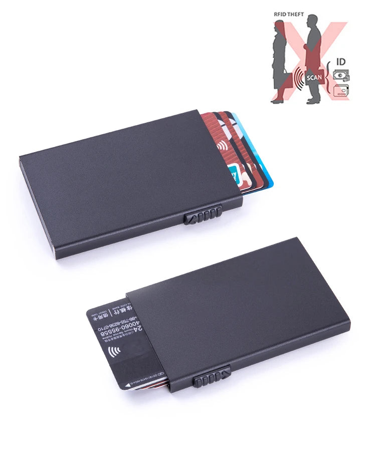 Carteira Porta Cartões com Proteção RFID