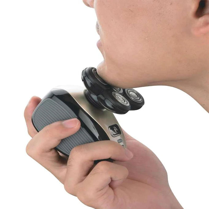 Barbeador e Aparador Elétrico 5 em 1 à Prova d' Água - Shaver Max