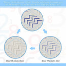 Caderno de Caligrafia Mágicos Reutilizável - Kit com 4 Cadernos