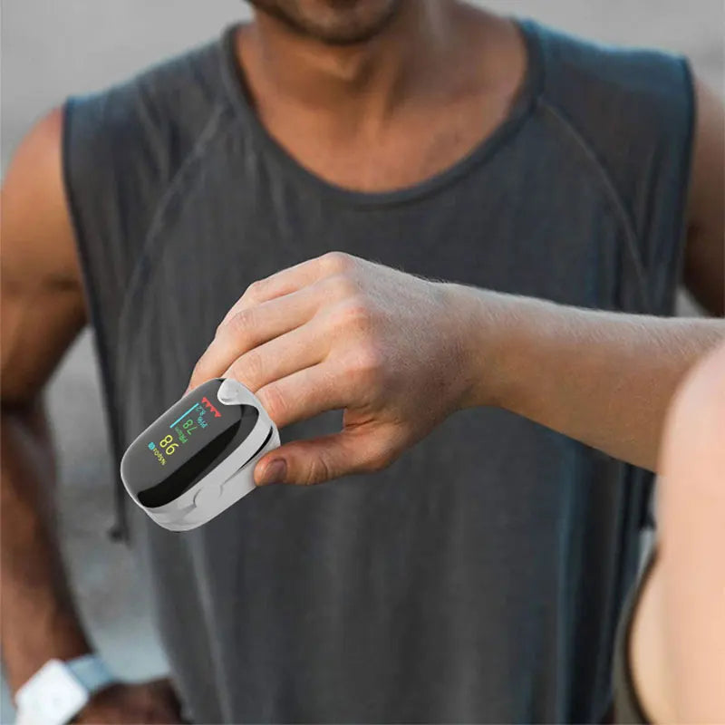 Oxímetro de Dedo Digital Portátil