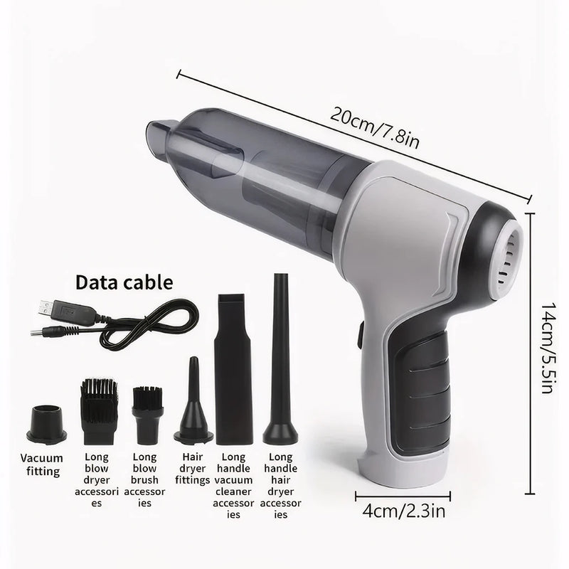 Aspirador de Pó Portátil 4 em 1 Pro Max