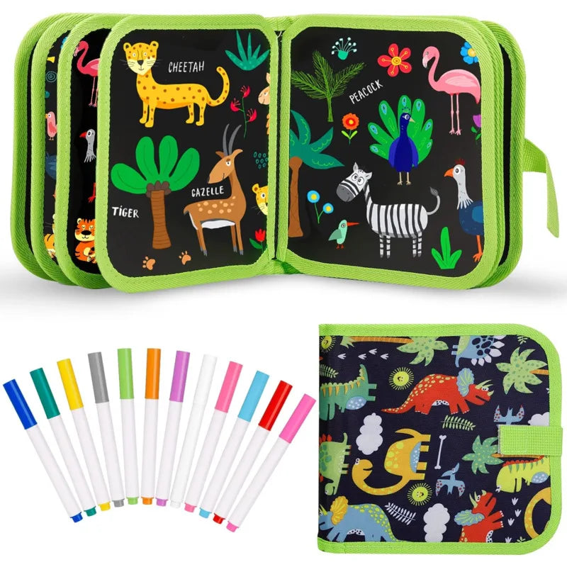 Caderno de Desenho Apagável - Desenhe sem Limite