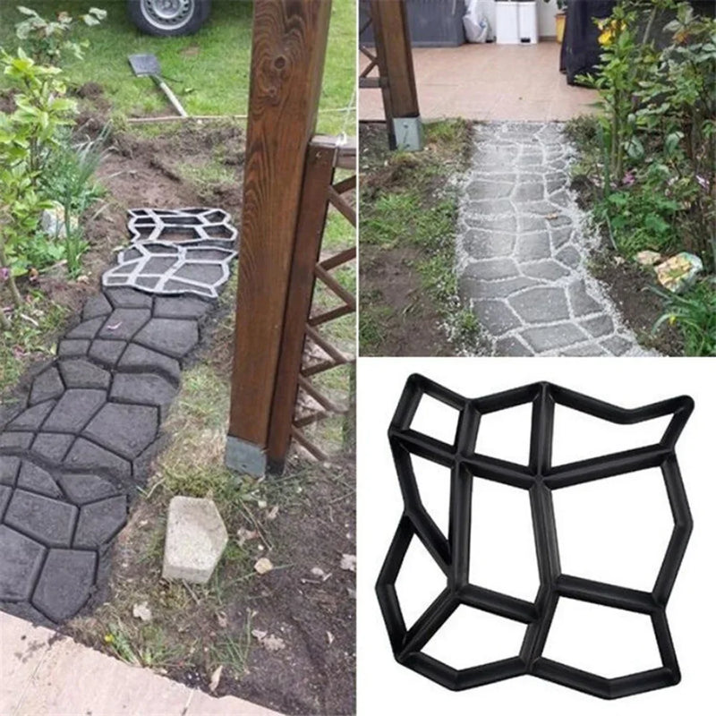 Molde Forma de Piso Para Jardim