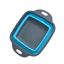 Escorredor Retrátil de Silicone para Lavar Frutas e Vegetais