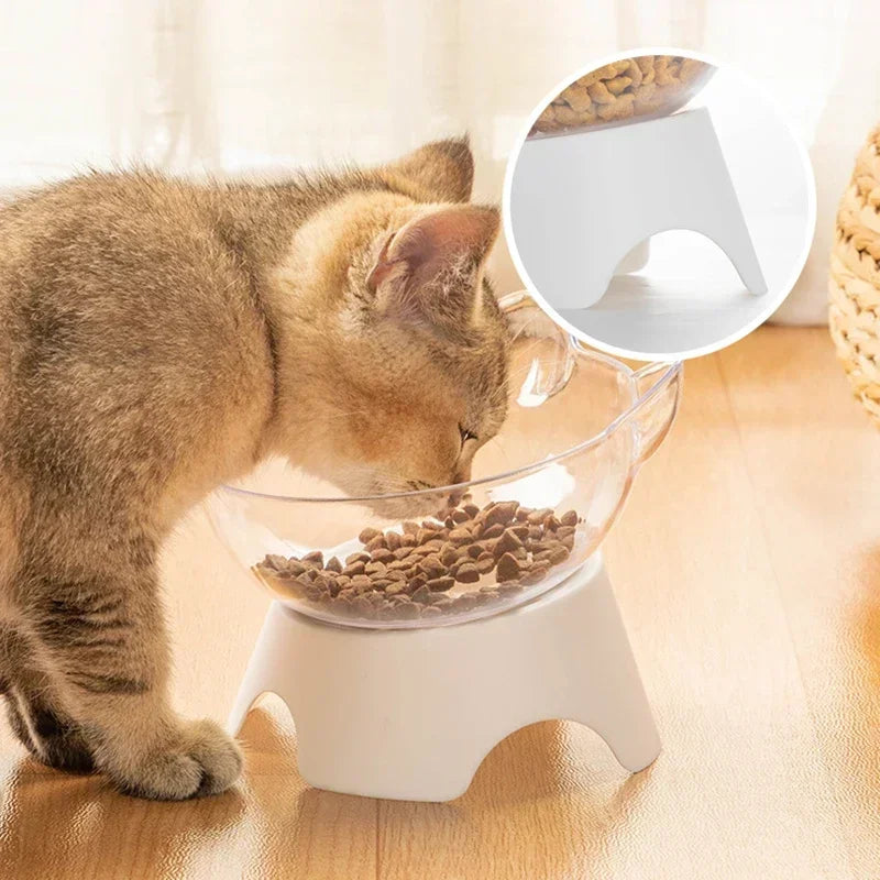 Tigela Ortopédica Anti Vômito para Gatos