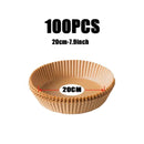 Forro de Papel Protetor Antiaderente para Air Fryer