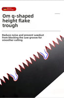 Serra Japonesa Profissional para Madeira Poda de Galhos Dobrável