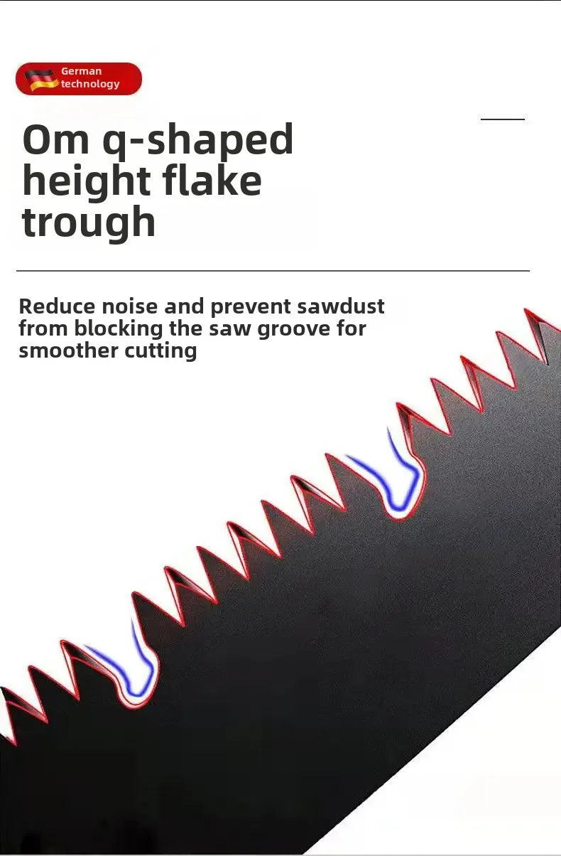 Serra Japonesa Profissional para Madeira Poda de Galhos Dobrável