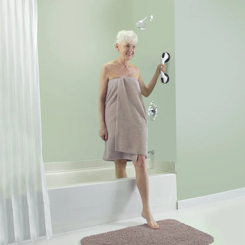 Barra de Apoio para Banheiro com Borrachas de Fixação