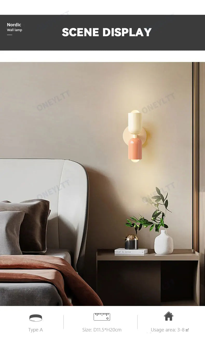 Arandela de Parede Minimalista