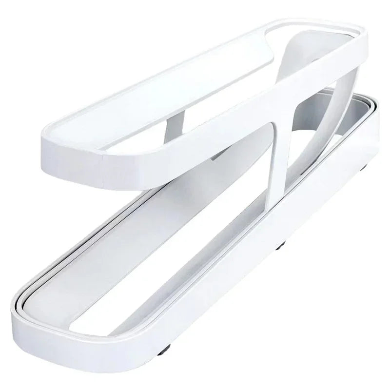 Organizador de Ovos com Rolagem Automática