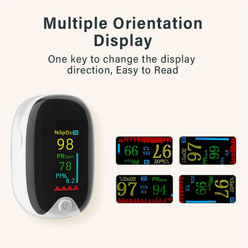 Oxímetro de Dedo Digital Portátil