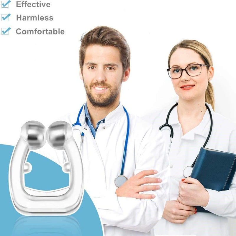 Clipe Dilatador Nasal Magnético Antirronco 4 unidades