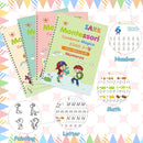 Caderno de Caligrafia Mágicos Reutilizável - Kit com 4 Cadernos