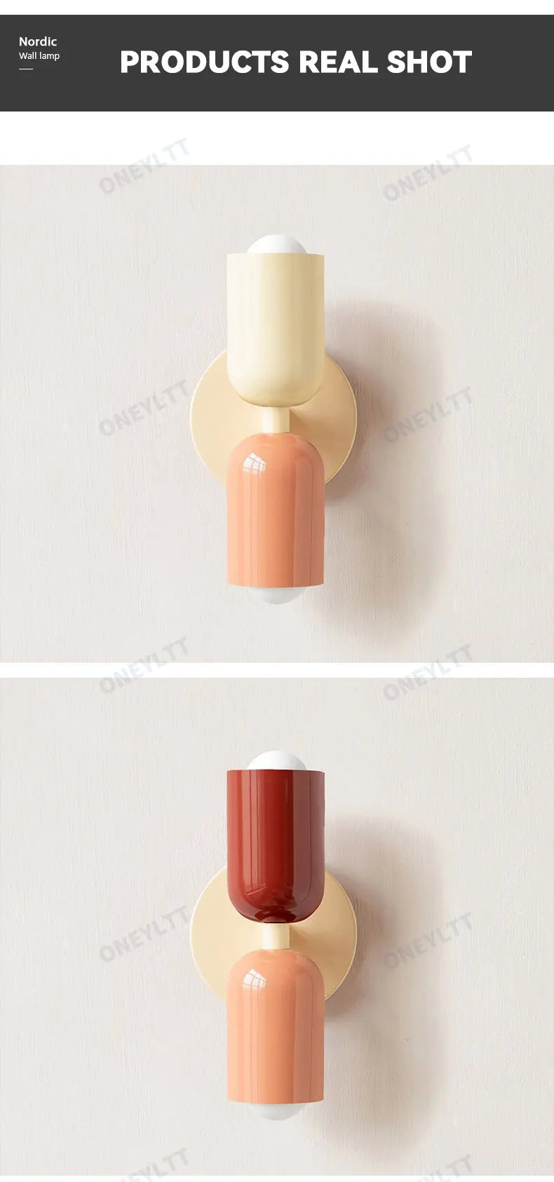 Arandela de Parede Minimalista