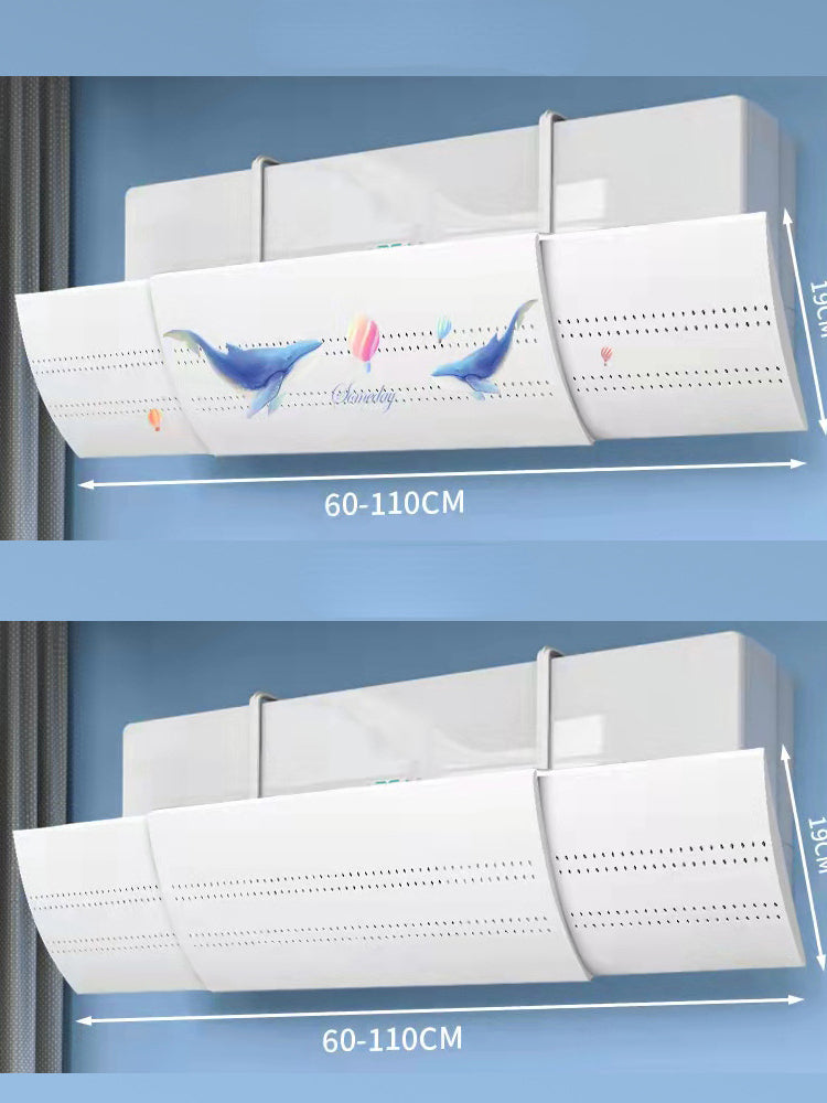 Defletor de Ar Condicionado Ajustável