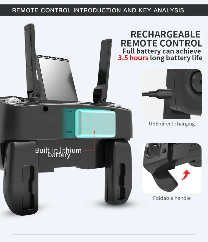 Drones Lyzrc L900 Serie Câmera 4K UHD GPS