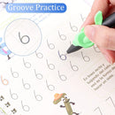 Caderno de Caligrafia Mágicos Reutilizável - Kit com 4 Cadernos