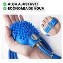 Mangueira com Luva Massageadora para Pets