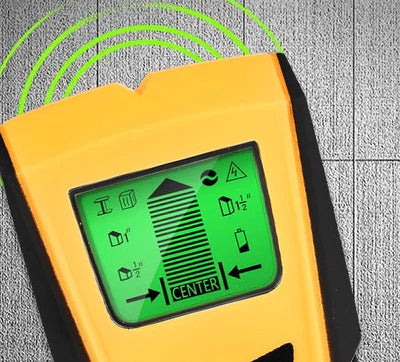 Scanner de Parede - Detector de Cano, Água, Pvc, Madeira, Fio, Metal